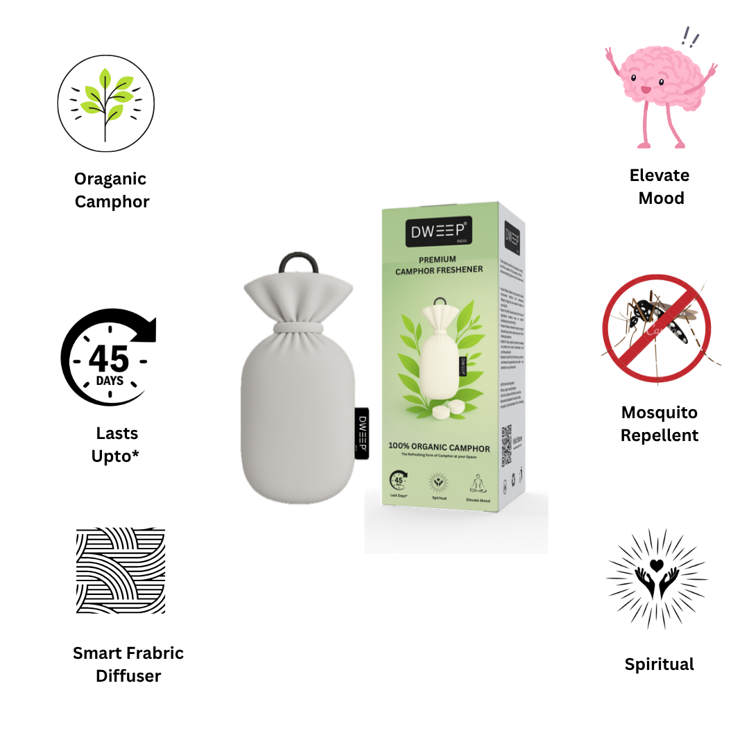 Dweep India Premium Camphor Freshener- Original