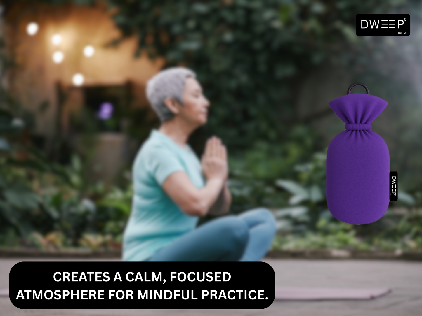 Dweep India Premium Camphor Freshener- Lavender CD