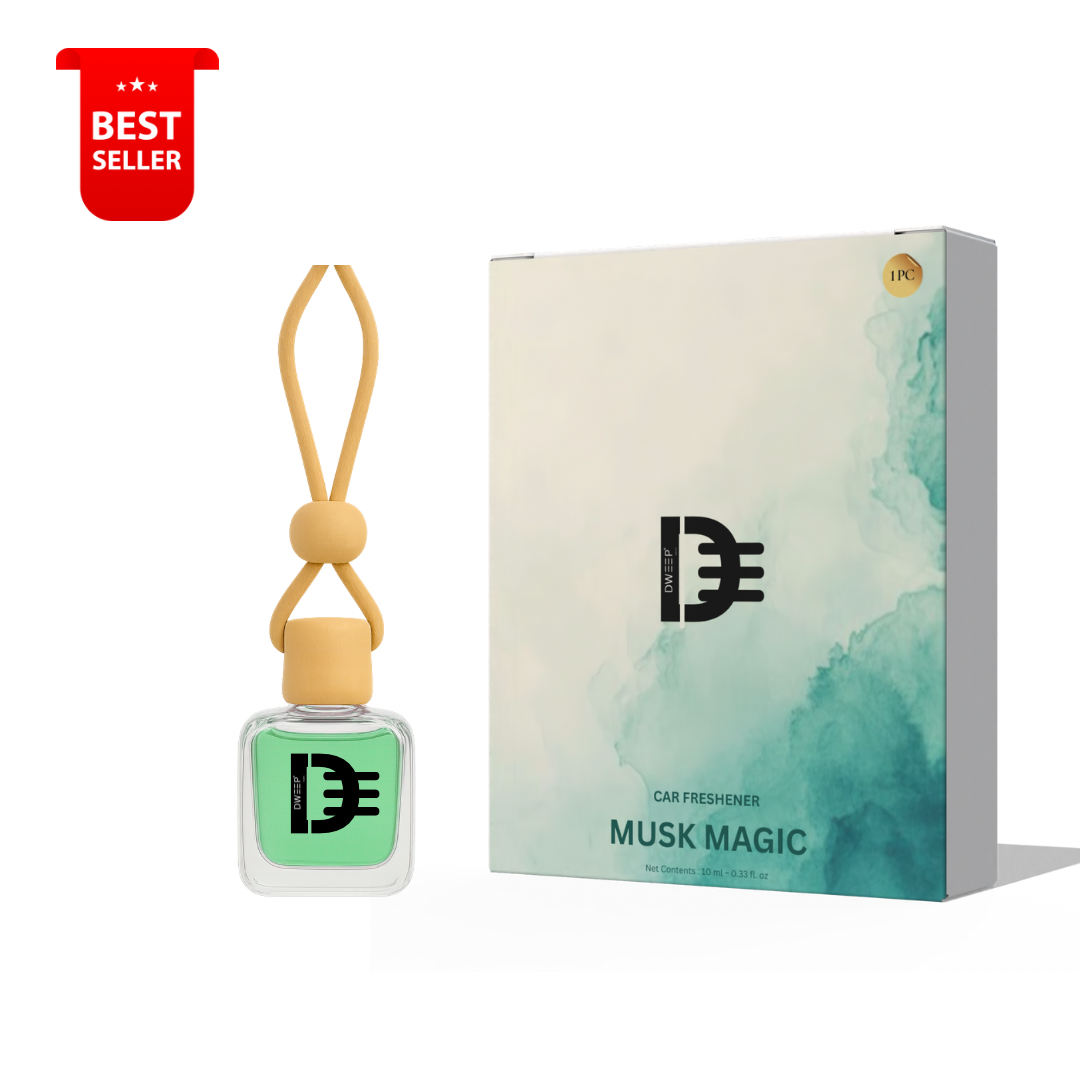 Dweep India Alpha Series Car Perfume Musk Magic CD