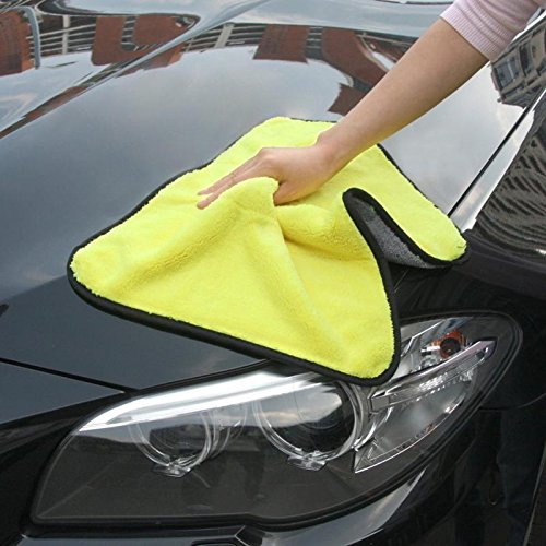 Auto Hub 800 GSM Microfiber Cloth - Plush, Dual-Sided Detailing Towel