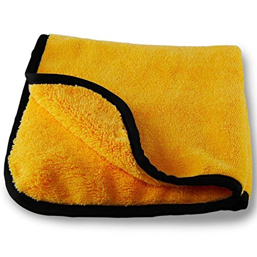 Auto Hub 800 GSM Microfiber Cloth - Plush, Dual-Sided Detailing Towel