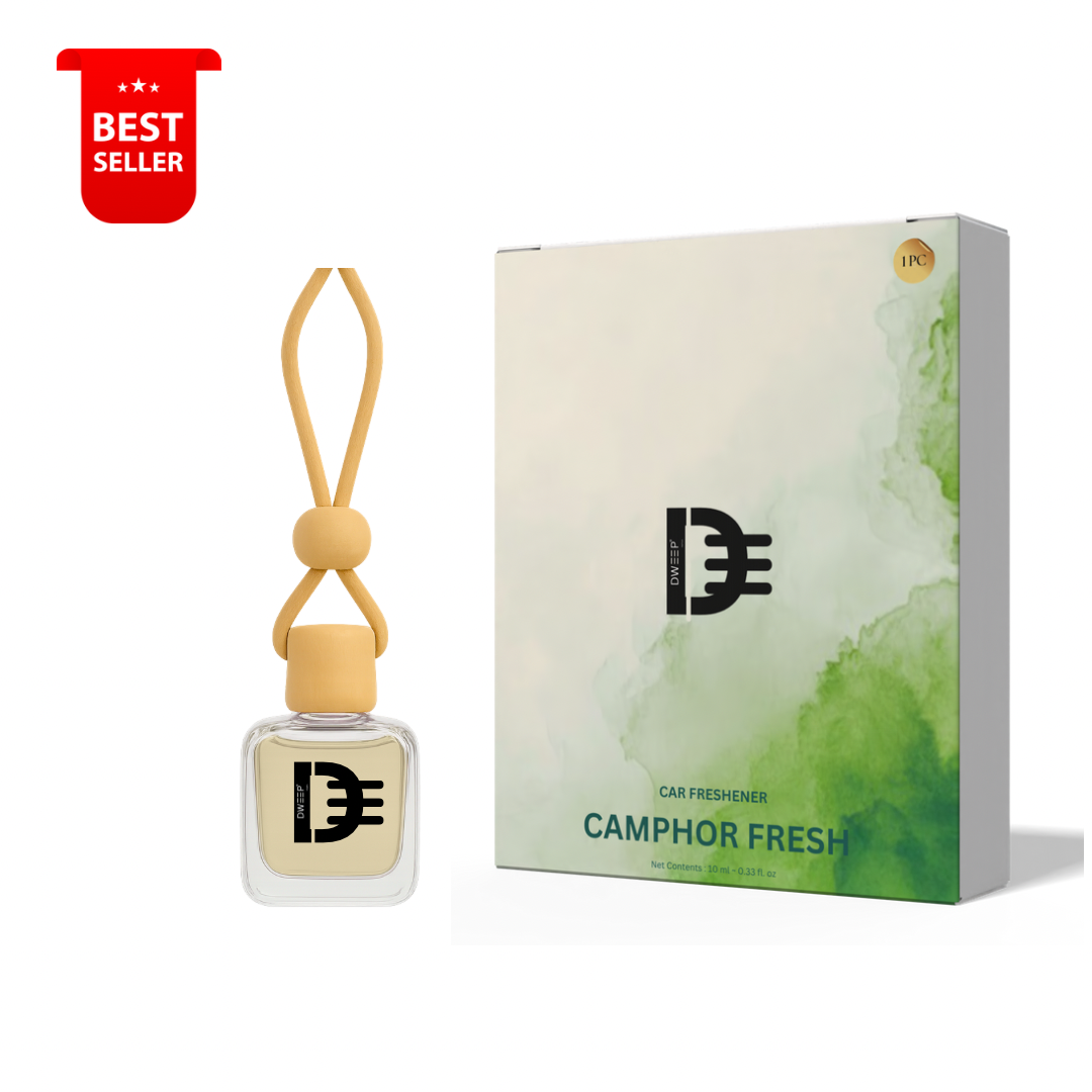 Dweep India Alha Series Car Perfume Camphor Freshener