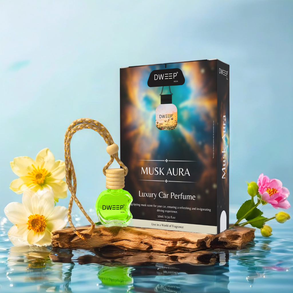 Dweep India Musk Aura Luxury Car Perfume