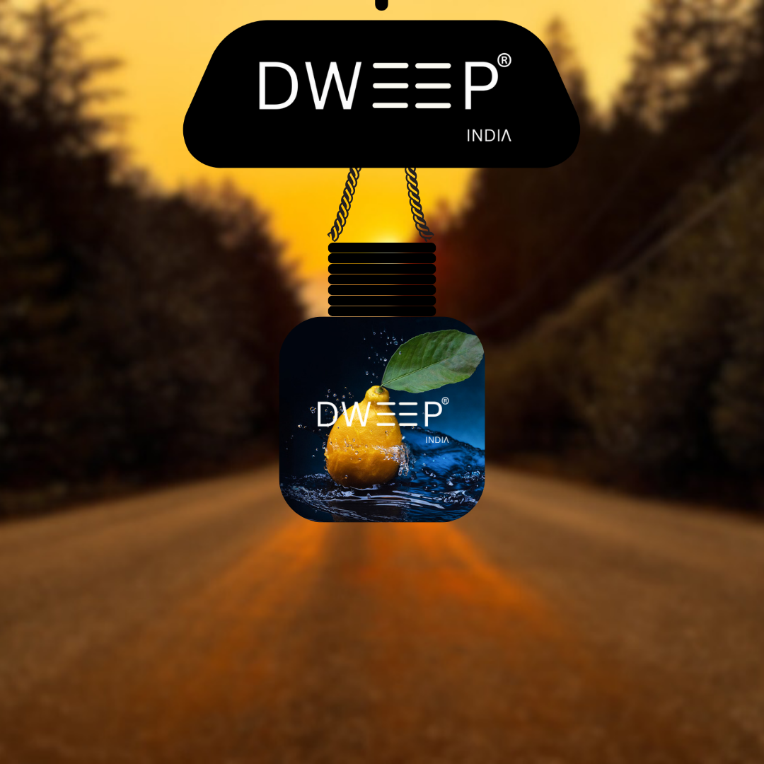 Dweep India Citrus Car Perfume Pod
