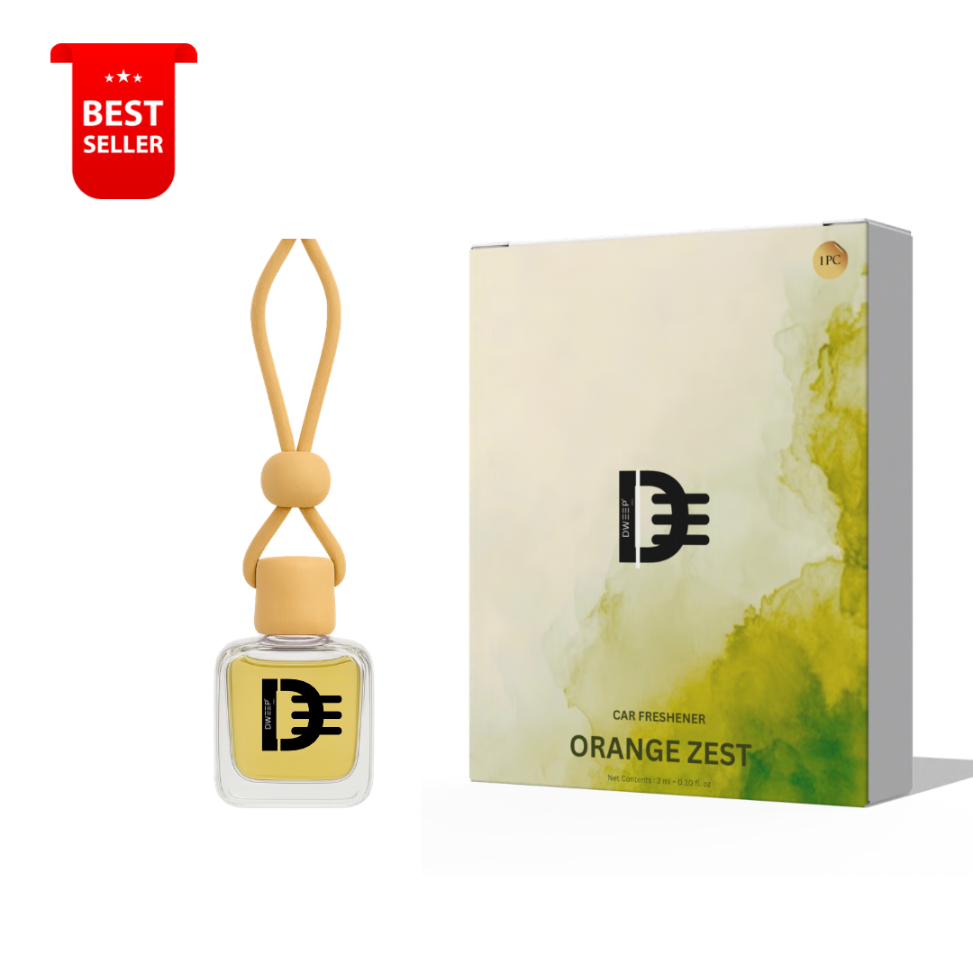 Dweep India Alpha Series Car Perfume Orange Zest CD