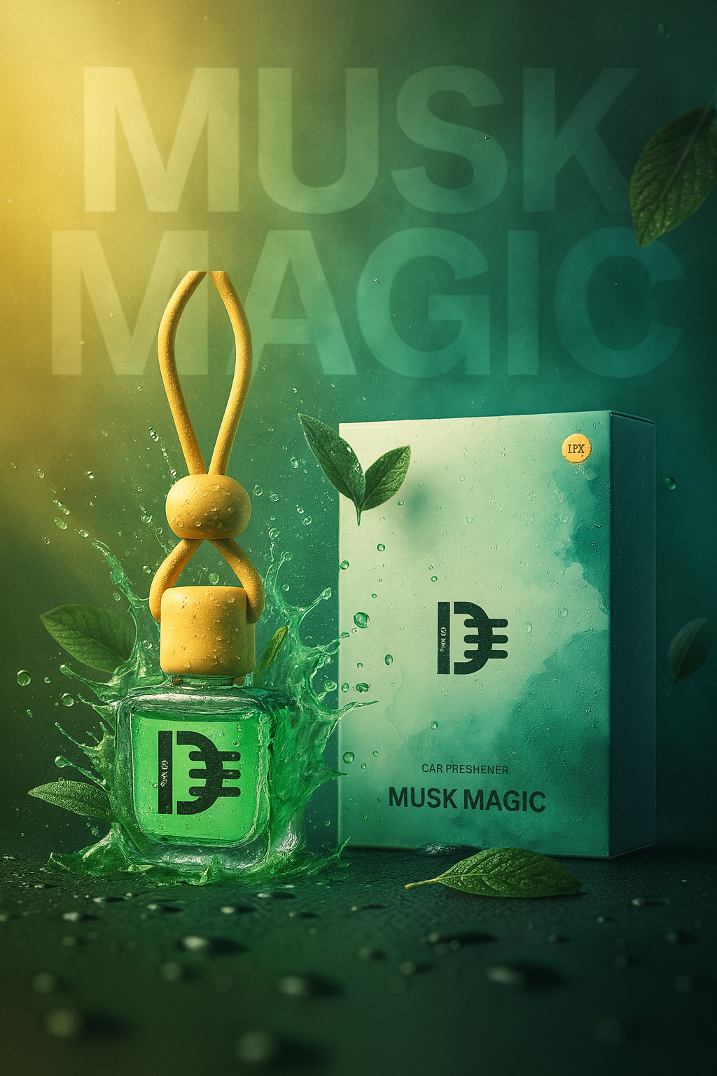 Dweep India Alpha Series Car Perfume Musk Magic