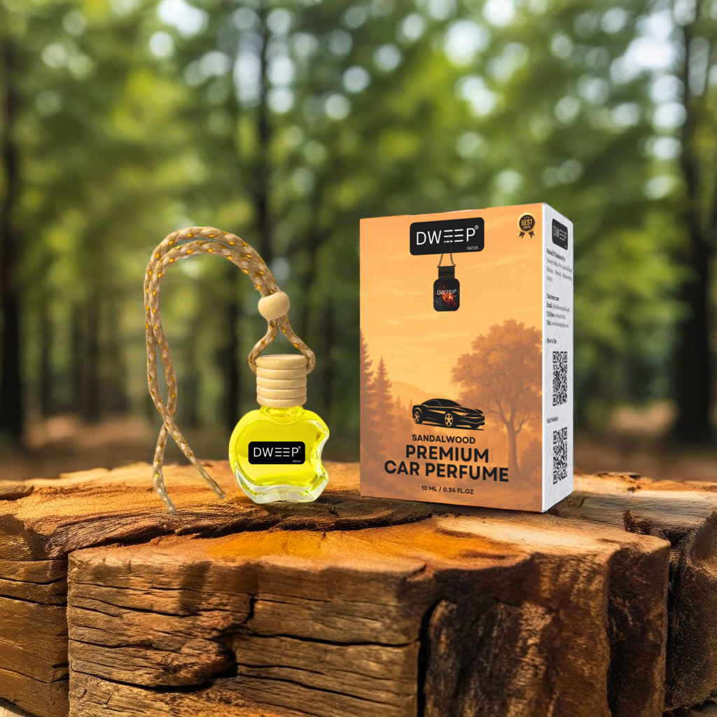 Dweep India Premium Car Perfume Sandalwood 10 ml CD