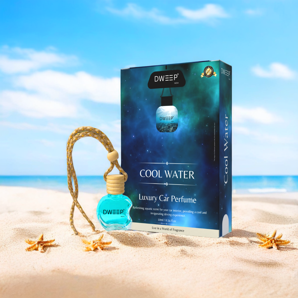 Dweep India Cool Water Luxury Car Perfume