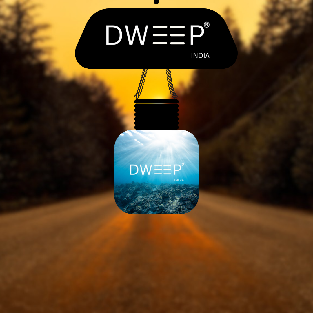 Dweep India Cool Water Car Perfume Pod