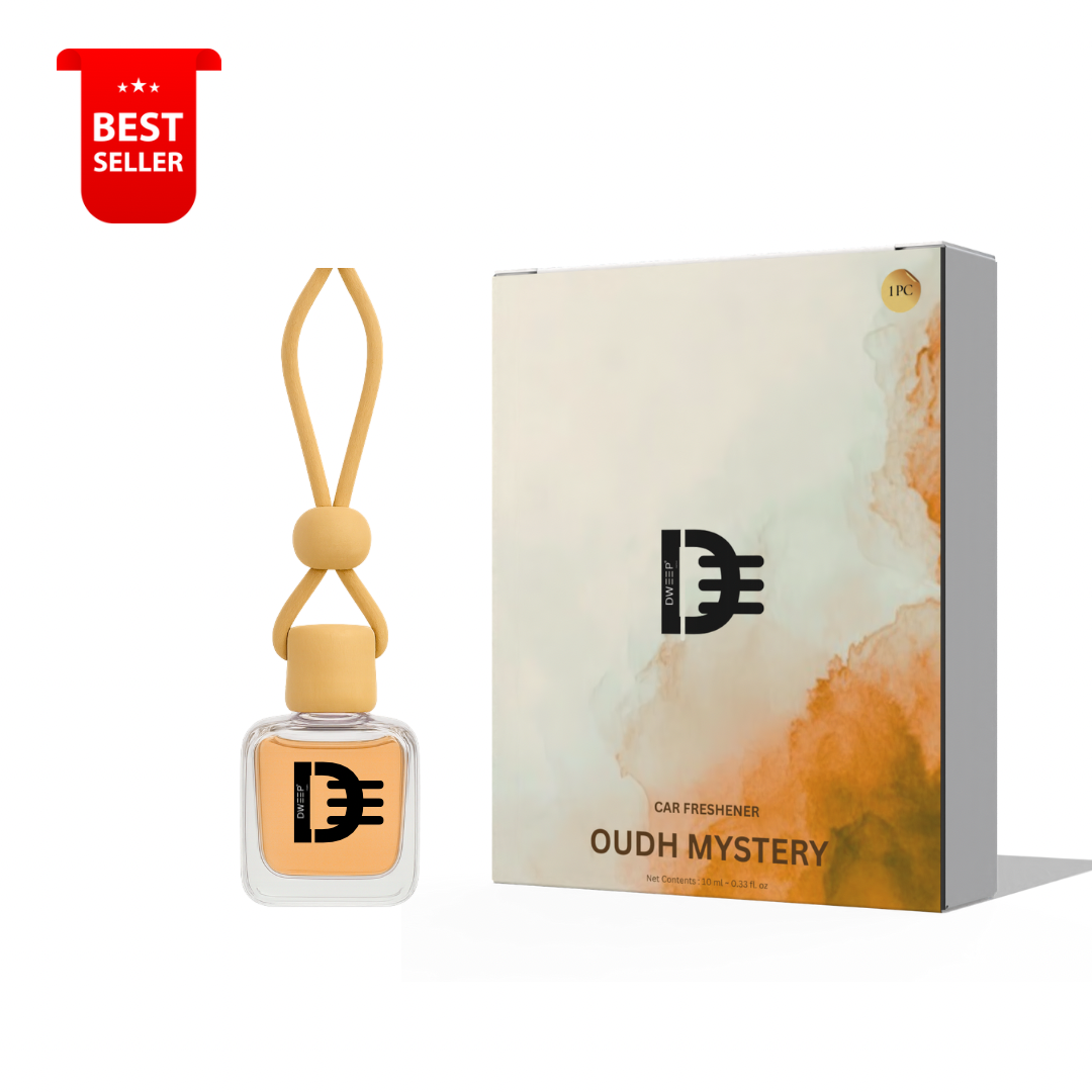 Dweep India Alpha Series Car Perfume Oudh Mystrey