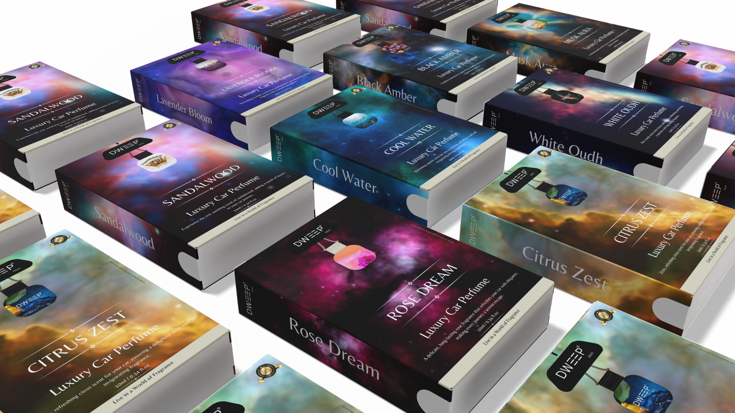 Dweep India Musk Aura Luxury Car Perfume