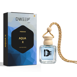 Dweep India Premium Series Car Perfume- Aqua X