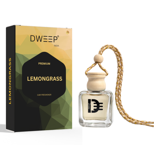 Dweep India Premium Series Car Perfume- Lemongrass