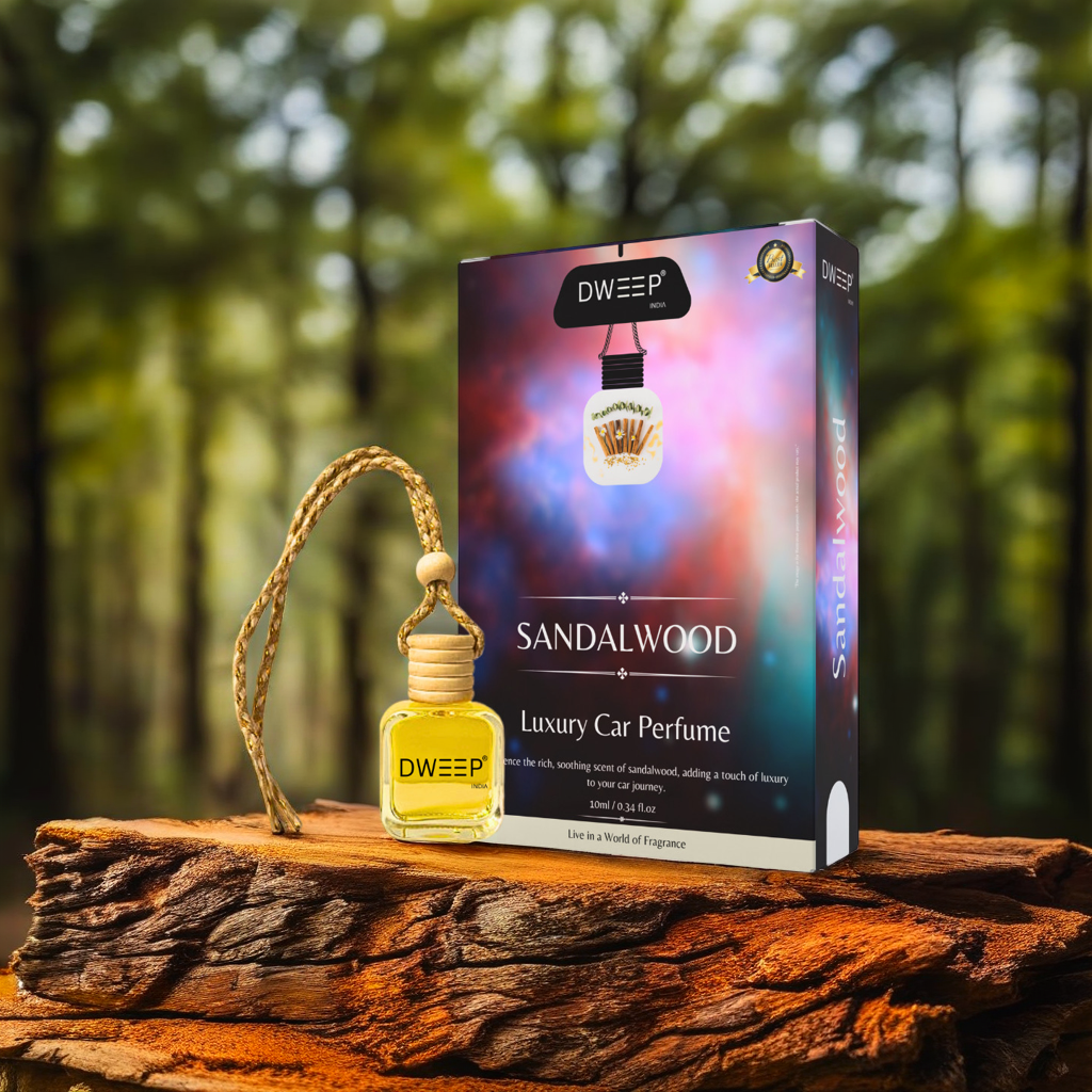 Dweep India Sandalwood Luxury Car Perfume