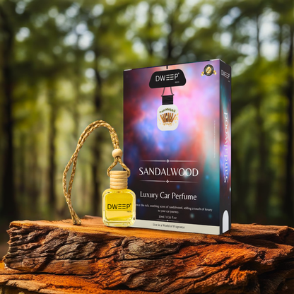 Dweep India Sandalwood Luxury Car Perfume