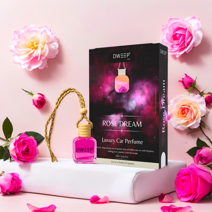 Dweep India Rose Dream Luxury Car Perfume