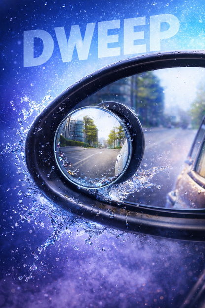 Car Blind Spot Mirrors (Pack of 2) 360° - Wide Angle Convex