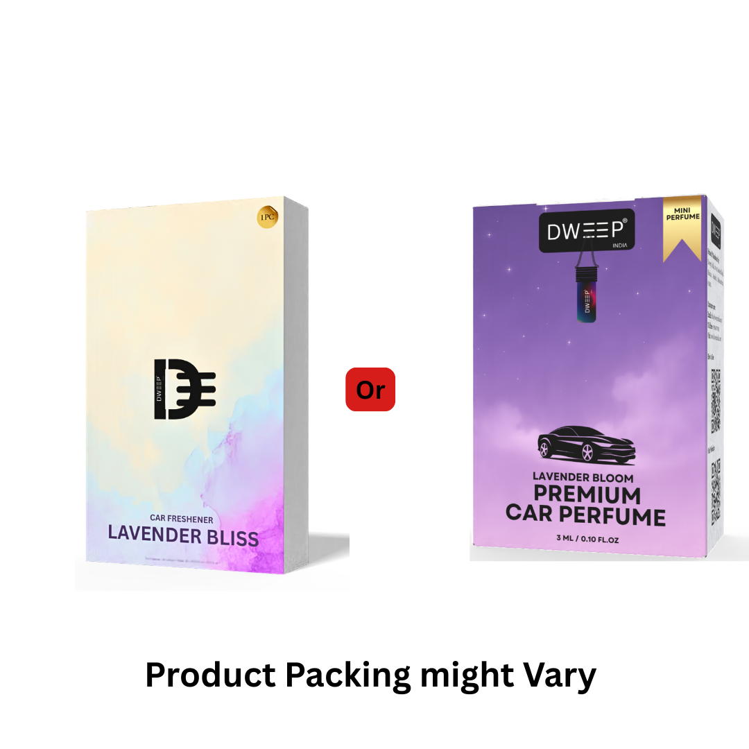 Dweep India Premium Car Perfume Lavender 3ml CD