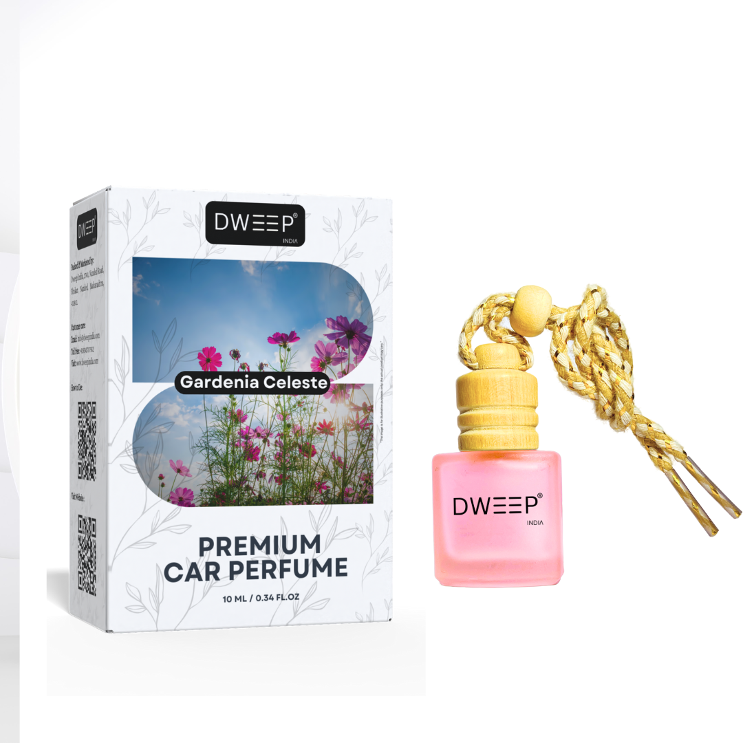 Dweep India Premium Car Perfume Gardenia Celeste