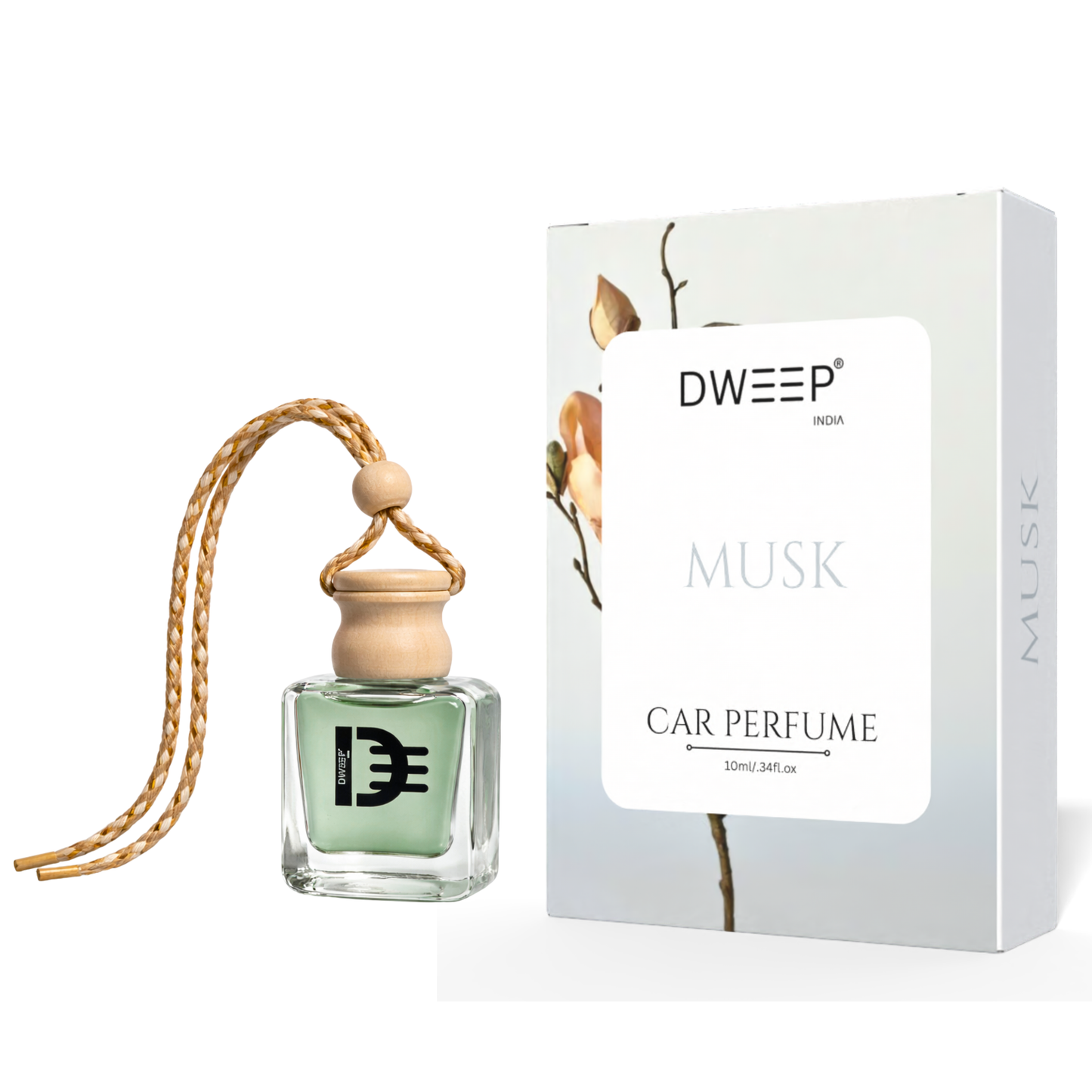 Dweep India Signature Series Car Perfume- Musk