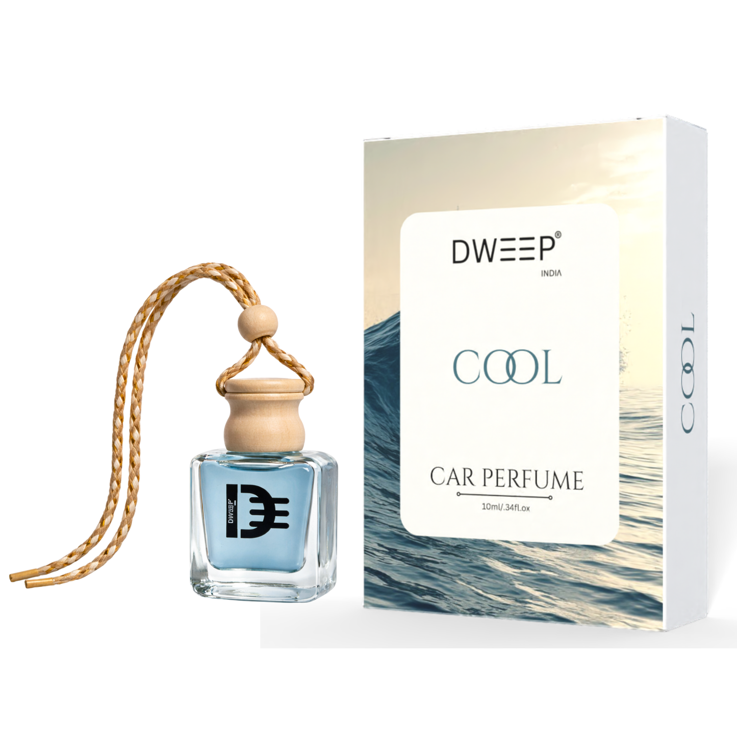 Dweep India Signature Series Car Perfume- Cool