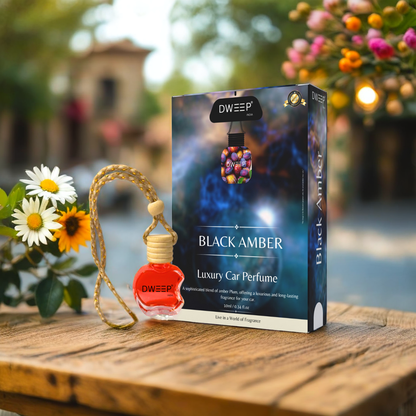 Dweep India Black Amber Luxury Car Perfume