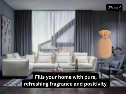 Dweep India Premium Camphor Freshener- Sandalwood