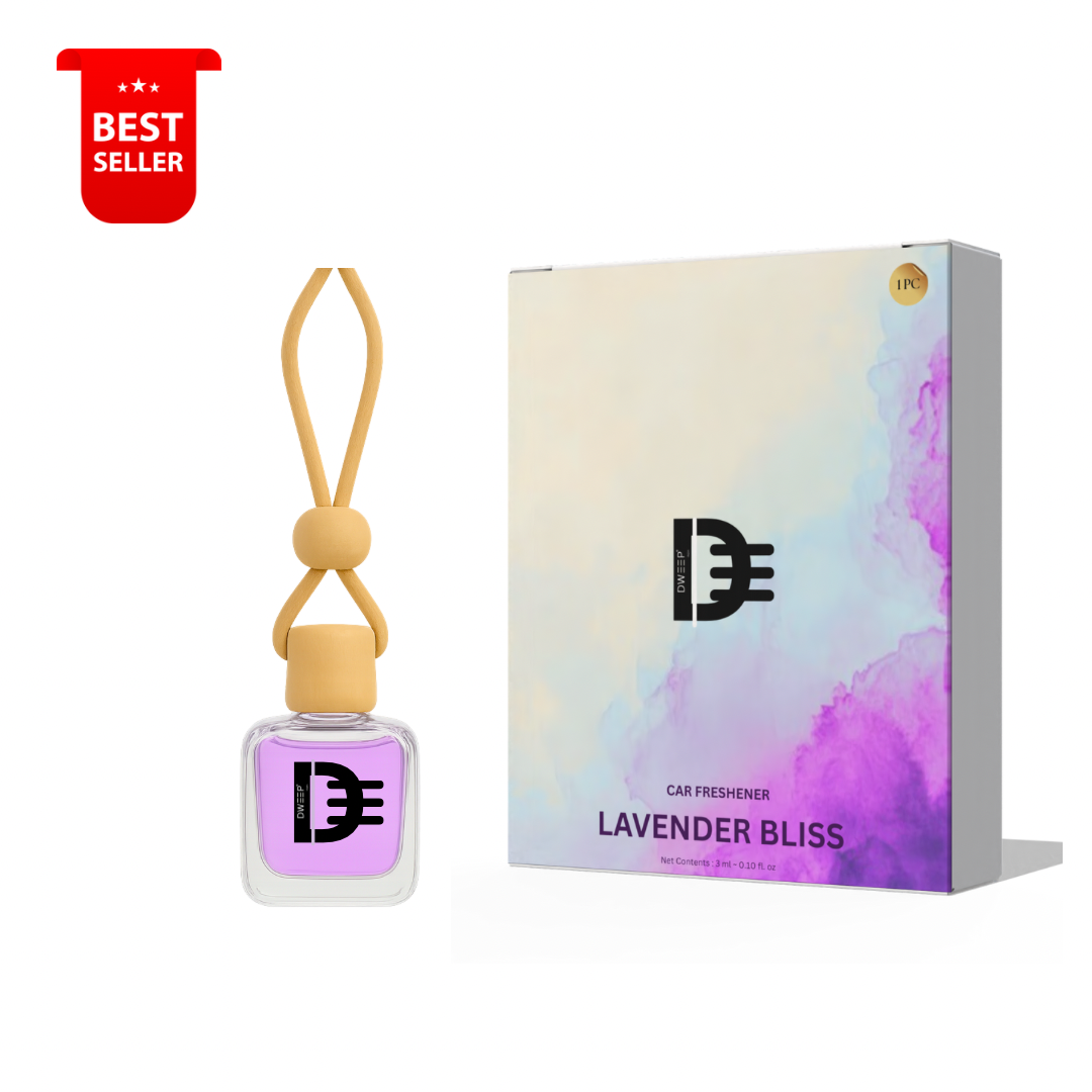 Dweep India Alpha Series Car Perfume Lavender Bliss