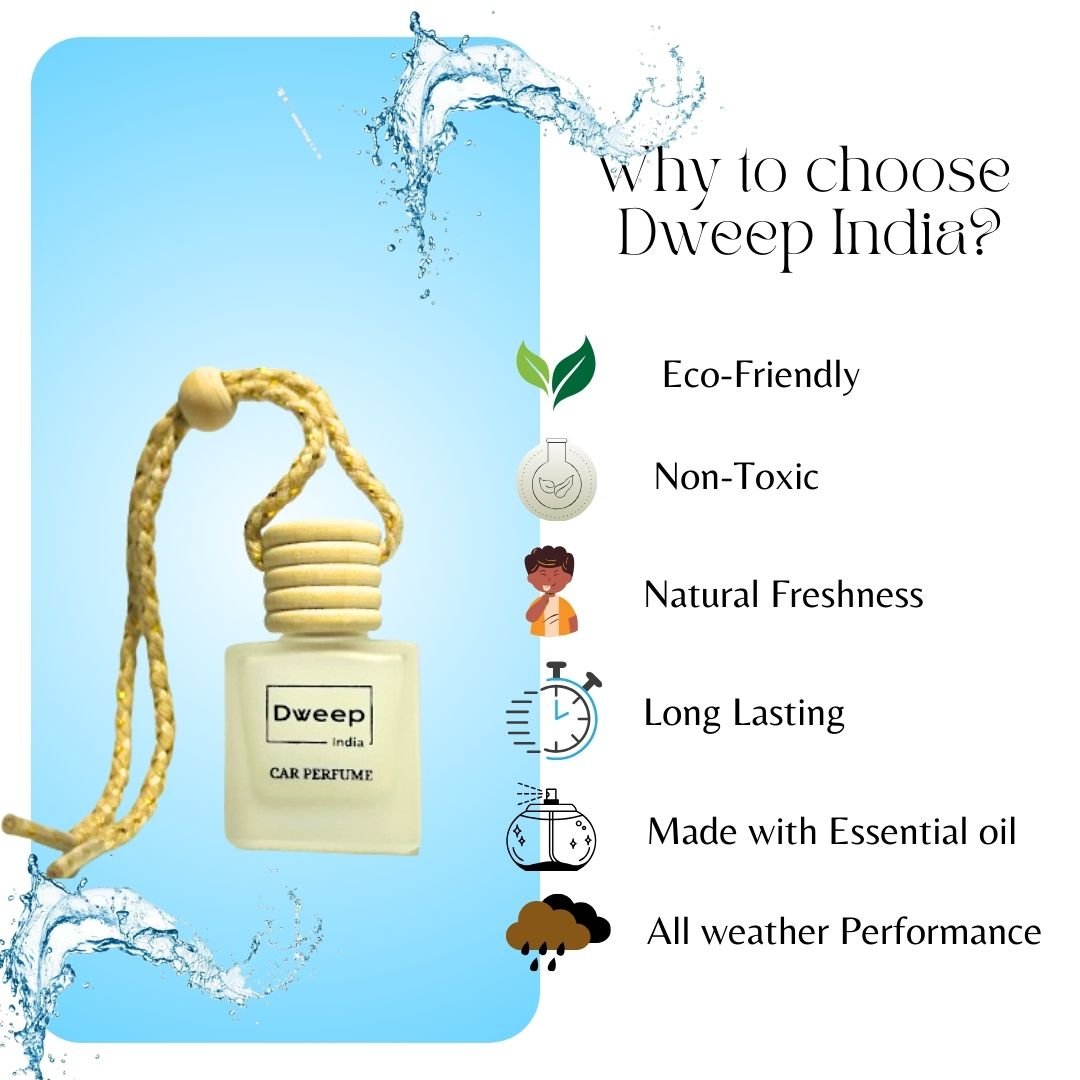 Dweep India Cool water & Royal Rose Perfume Pod