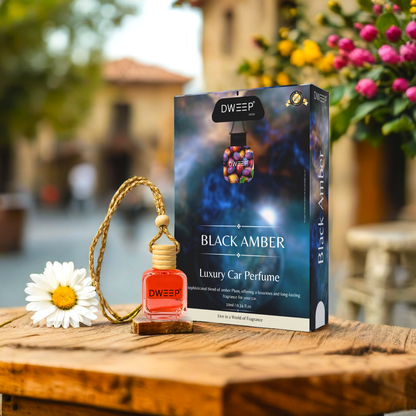 Dweep India Black Amber Luxury Car Perfume