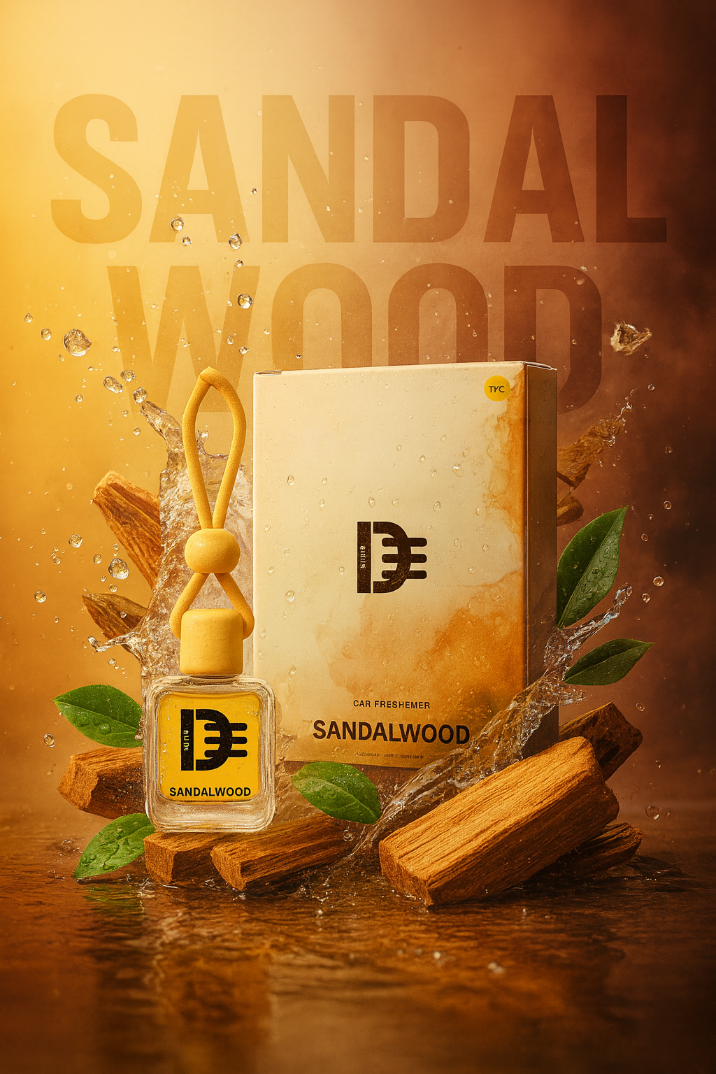 Dweep India Alpha Series Car Perfume Sandalwood