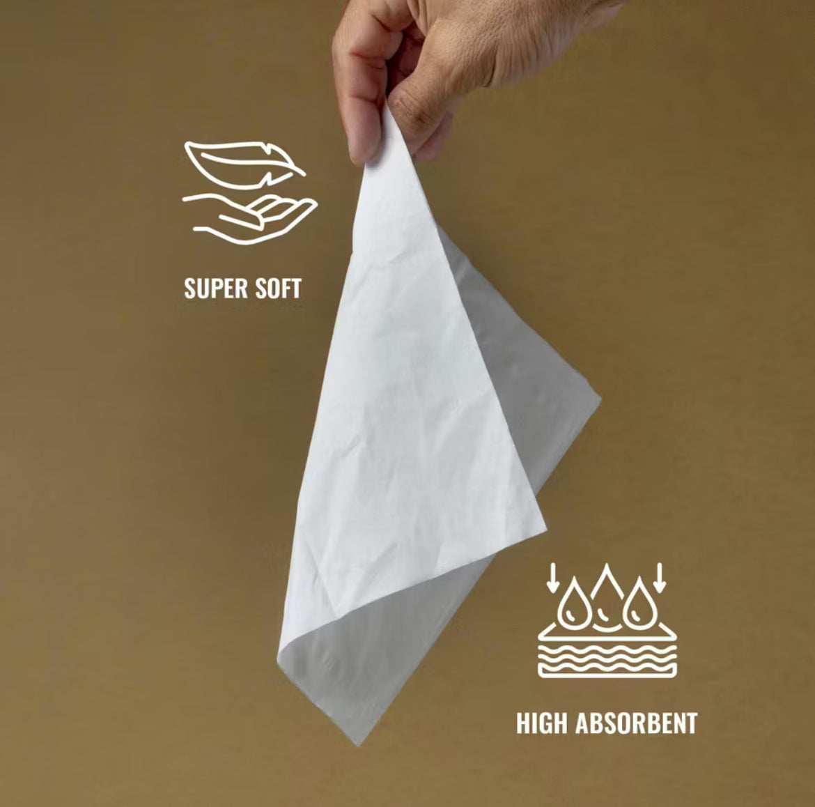 Dweep India Ultra soft Facial Tissue Paper 100-Pulls (Pack of 1)