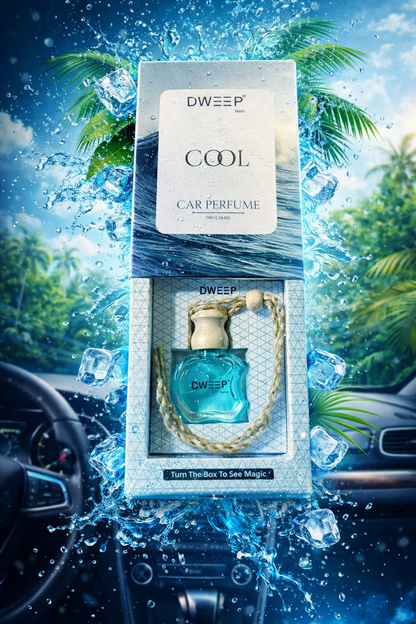 Dweep India Signature Series Car Perfume-Cool