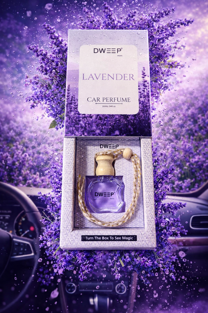 Dweep India Signature Series Car Perfume-Lavender