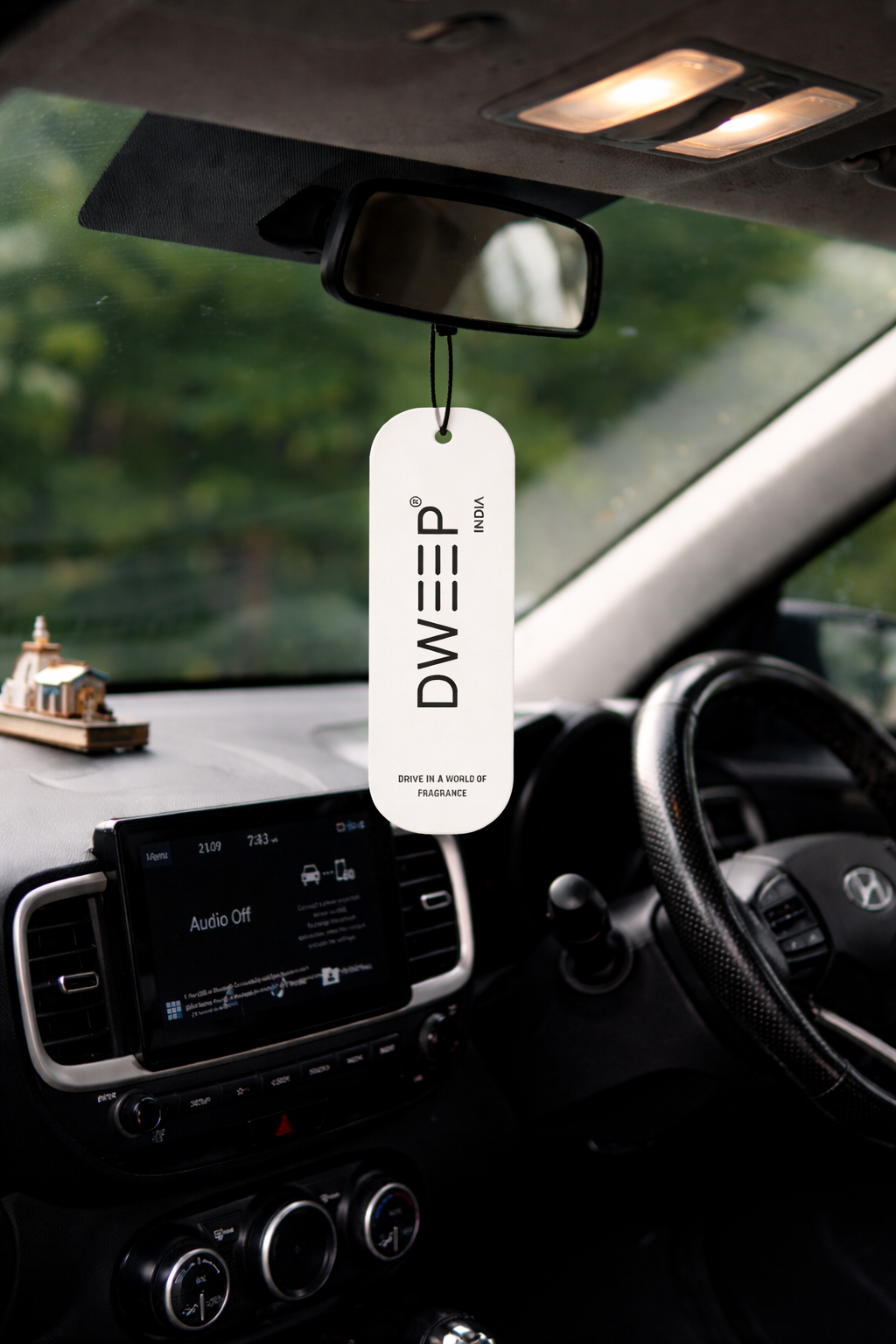 Dweep India Ultra Series Car Perfume Spray, Anti-Odor Technology, Long-Lasting Scent-Oudh Royale