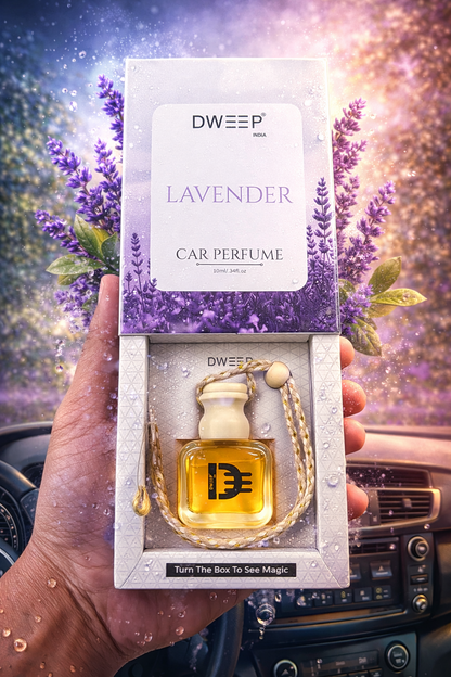 Dweep India Signature Series Car Perfume- Lavender