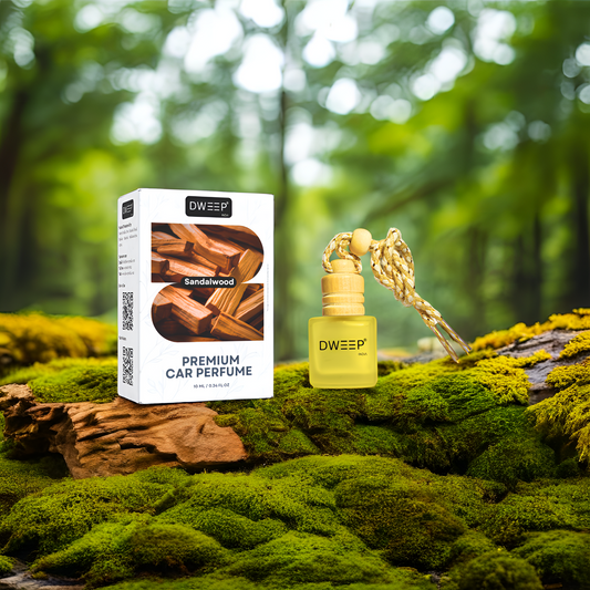 Dweep India Premium Car Perfume Sandalwood