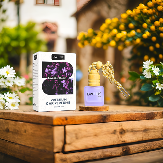 Dweep India Premium Car Perfume Lavender Bloom