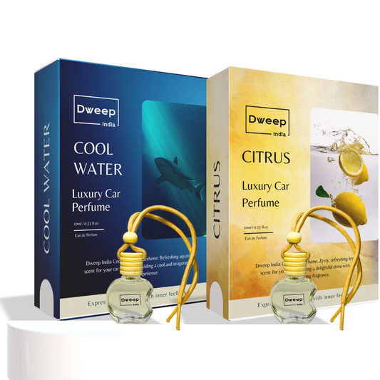 Dweep India Cool Water & Citrus Car Perfume