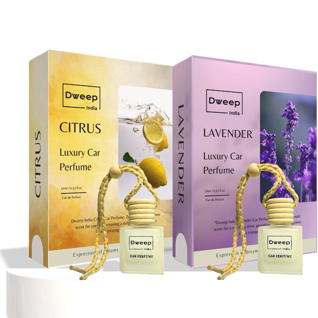 Dweep India Citrus & Lavender Car Perfume Pod