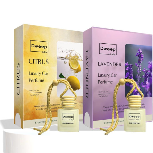 Dweep India Citrus & Lavender Car Perfume Pod