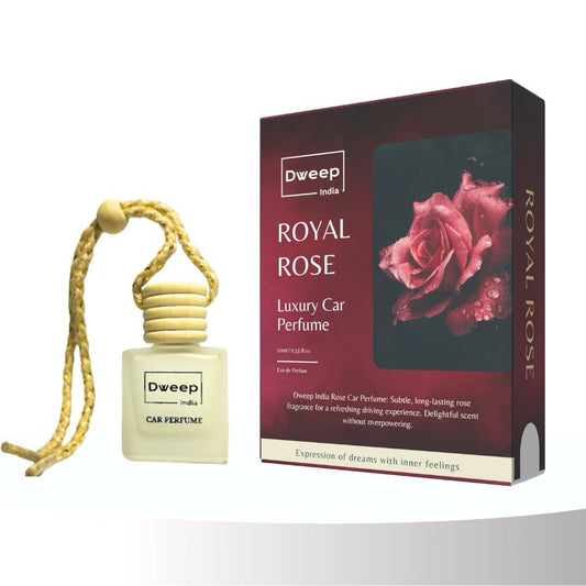 Dweep India Royal Rose Car Perfume Pod