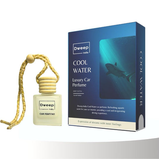 Dweep India Cool Water Car Perfume Pod