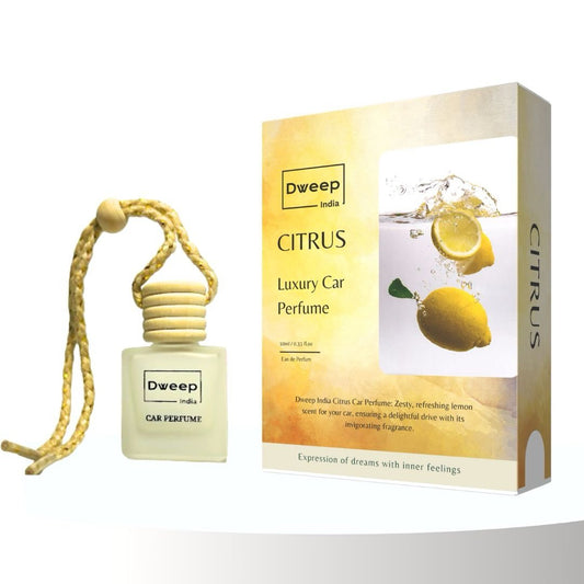 Dweep India Citrus Car Perfume Pod