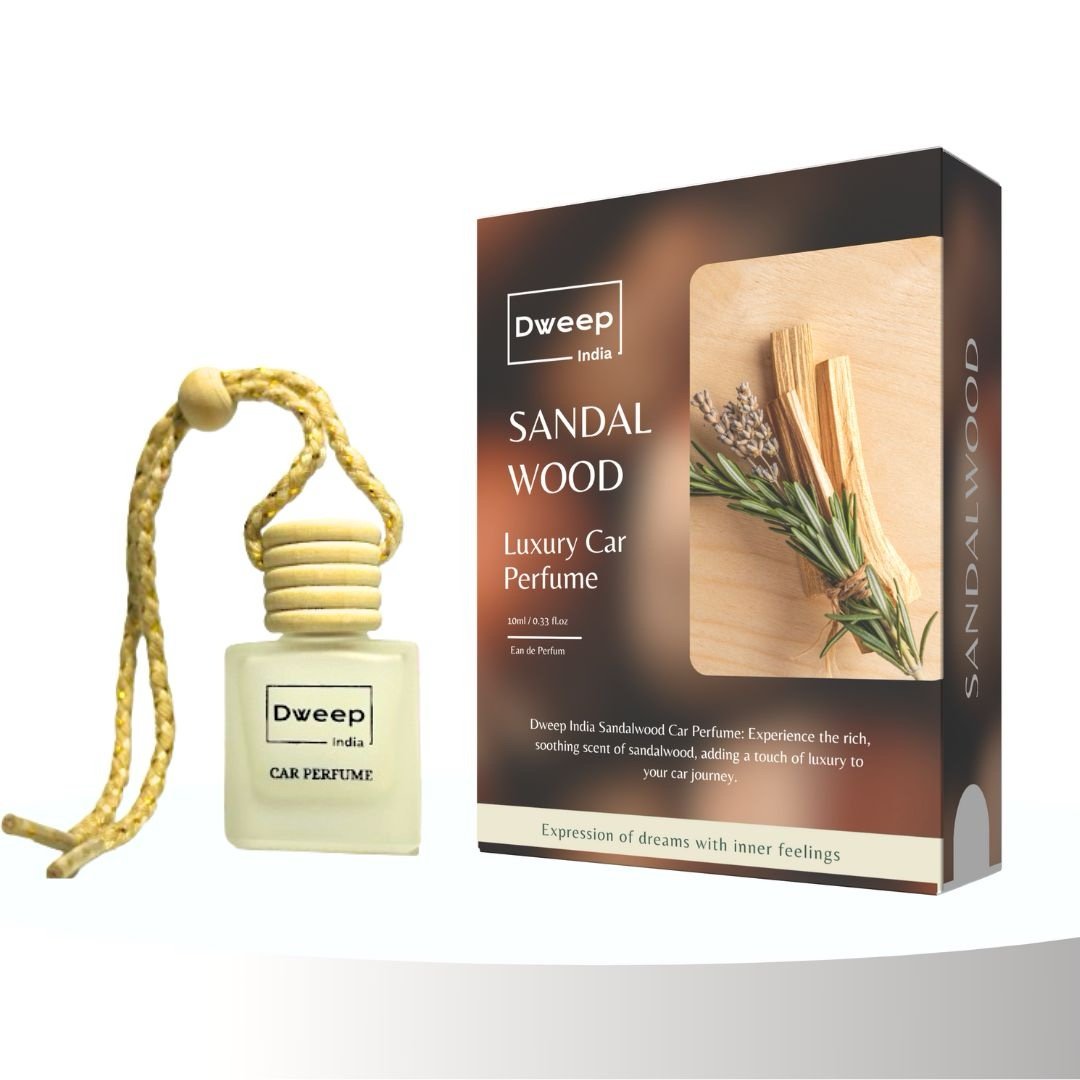 Dweep India Sandalwood Car Perfume Pod